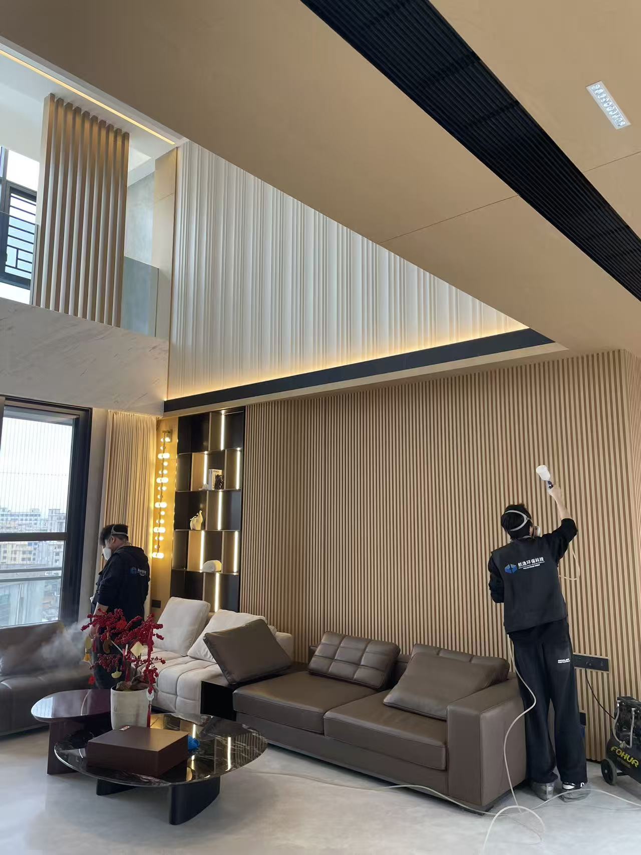 雾化喷涂施工